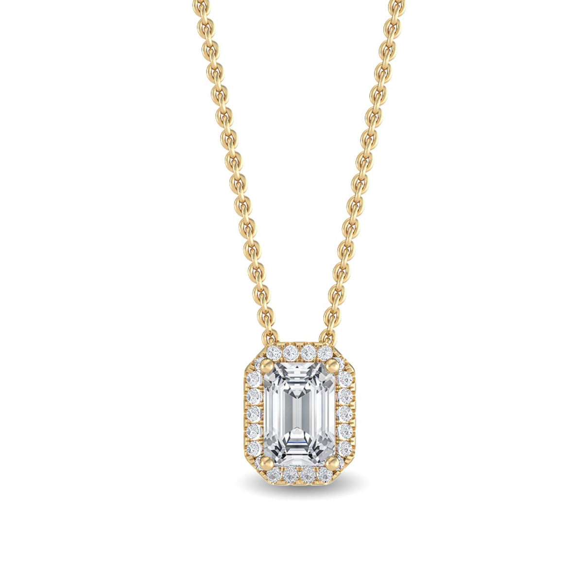 Lab Grown Diamond PENDANT 0.78 ctw P31655EM-0.78CT