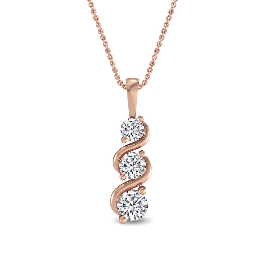 Lab Grown Diamond PENDANT 1.06 ctw P31672-1
