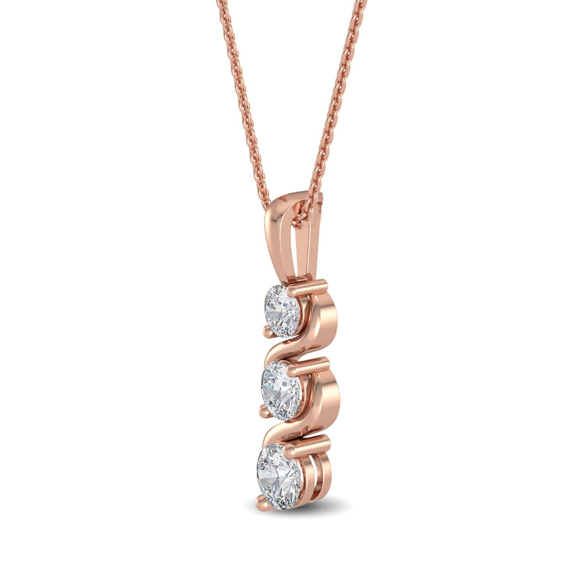 Lab Grown Diamond PENDANT 1.06 ctw P31672-1