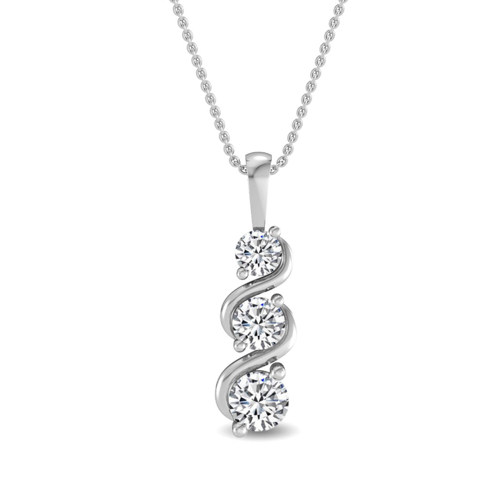 Lab Grown Diamond PENDANT 1.06 ctw P31672-1