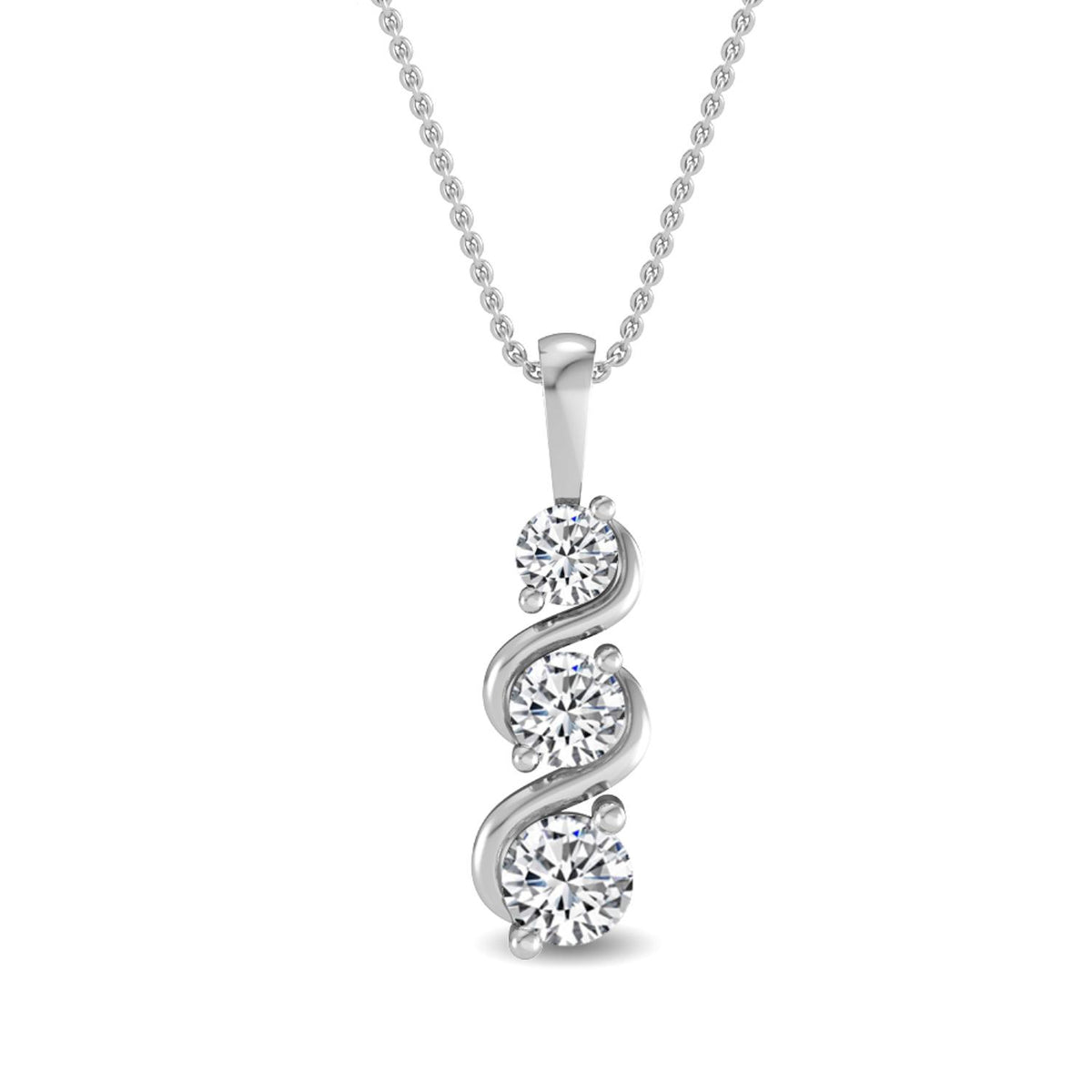 Lab Grown Diamond PENDANT 1.06 ctw P31672-1