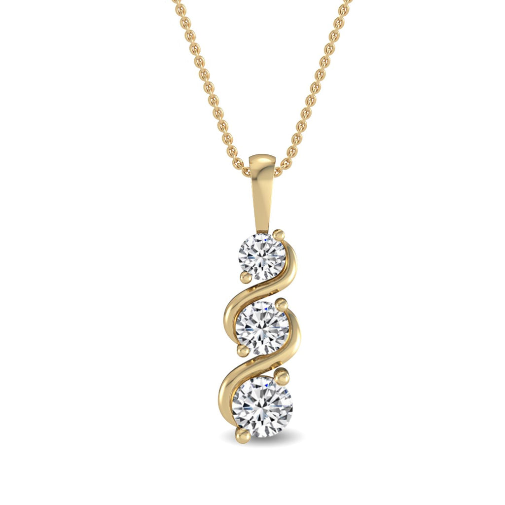 Lab Grown Diamond PENDANT 1.06 ctw P31672-1