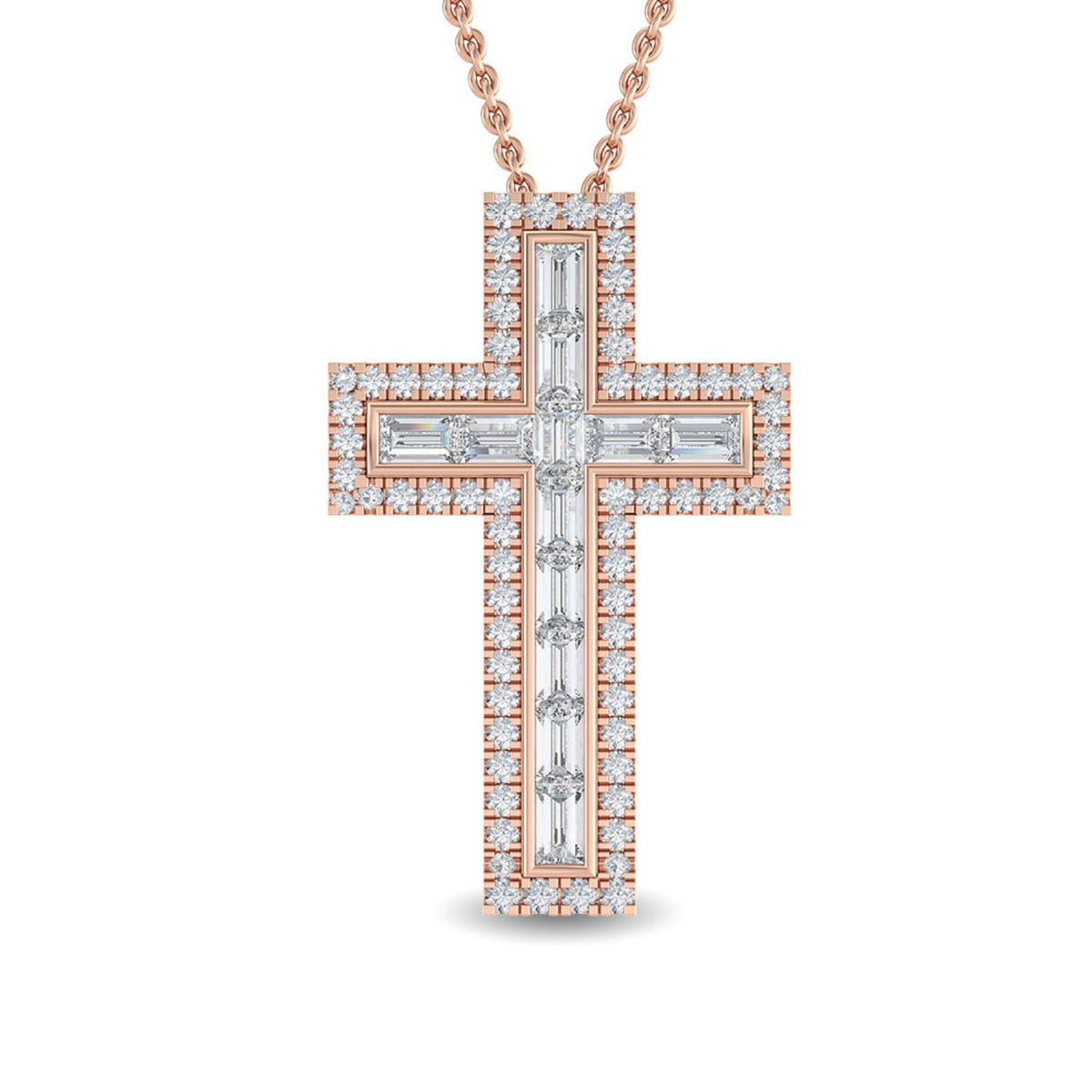 Lab Grown Diamond PENDANT 0.76 ctw P31704-0.75CT