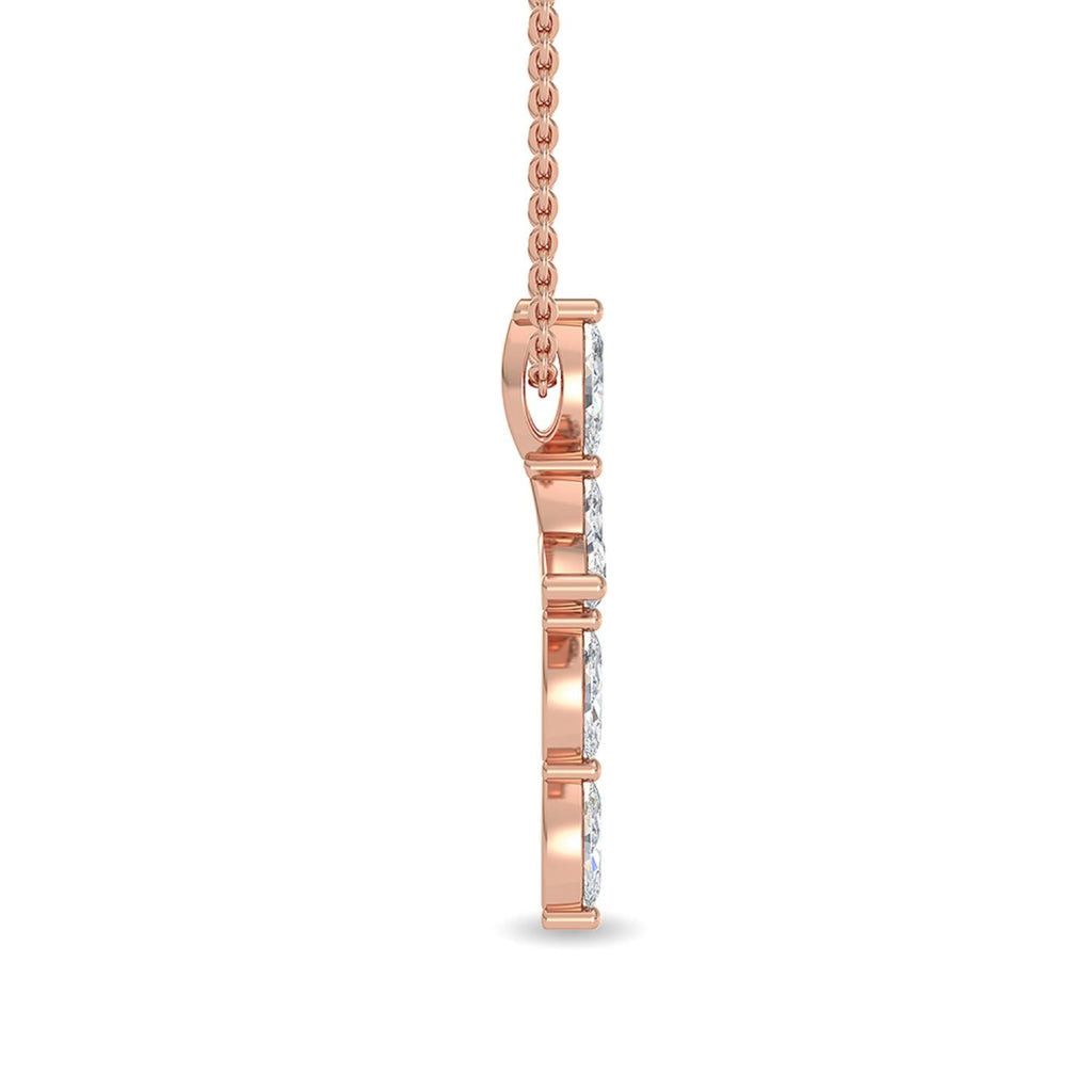 Lab Grown Diamond PENDANT 0.70 ctw P31752-0.63CT