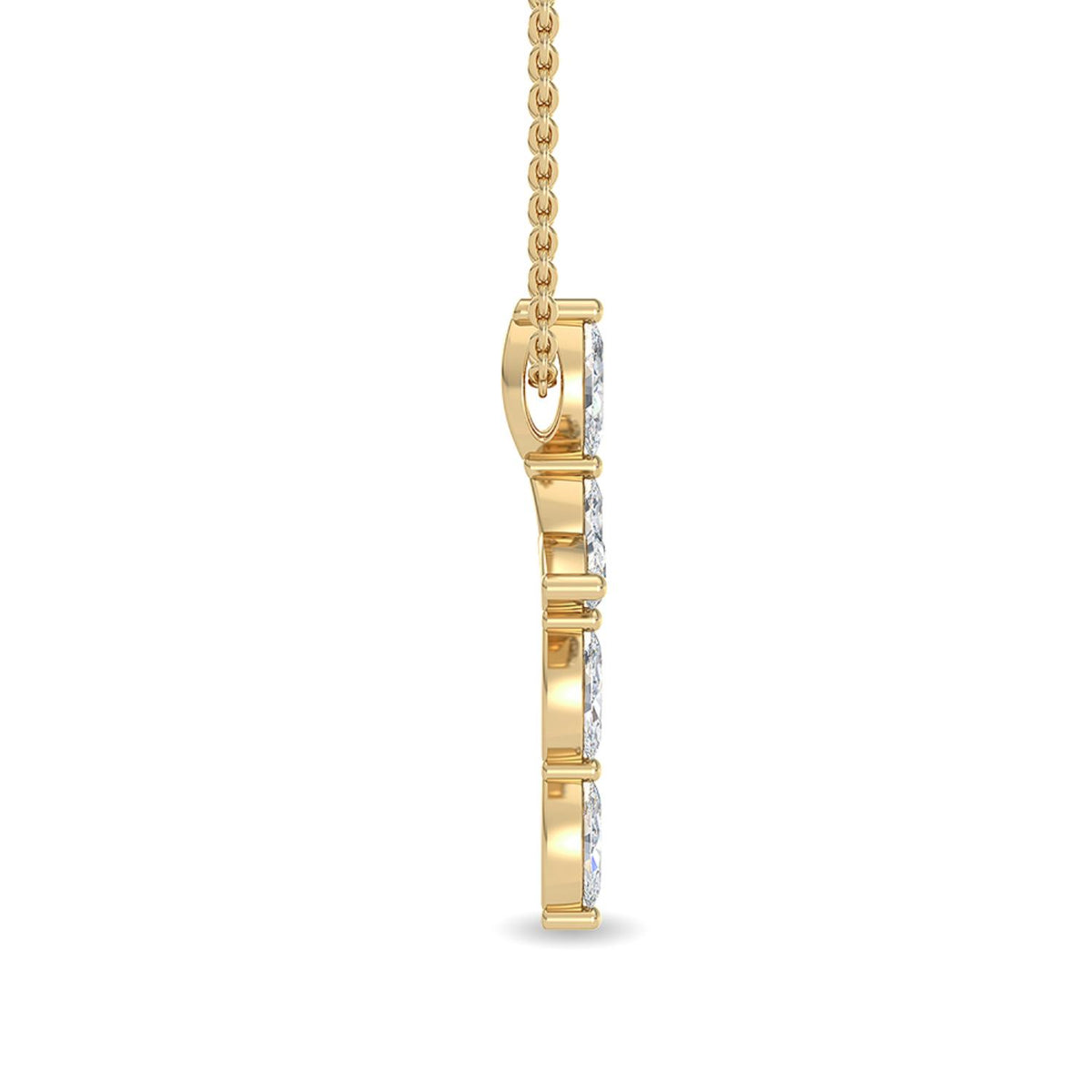 Lab Grown Diamond PENDANT 0.37 ctw P31752-0.38CT