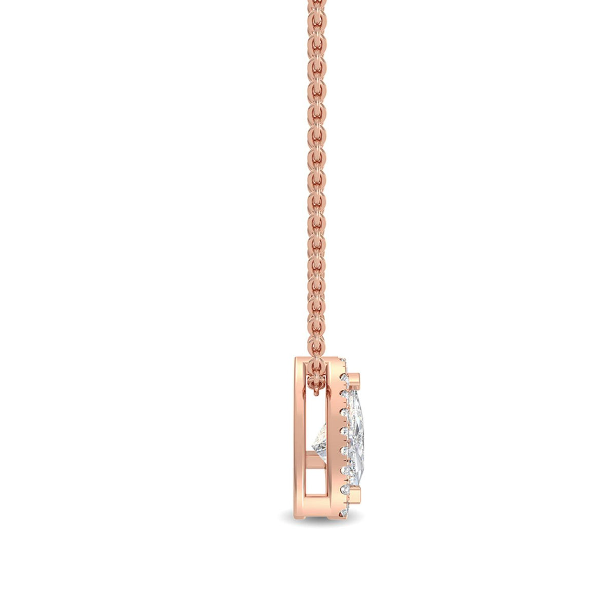 Lab Grown Diamond PENDANT 0.81 ctw P31759TR-0.75CT