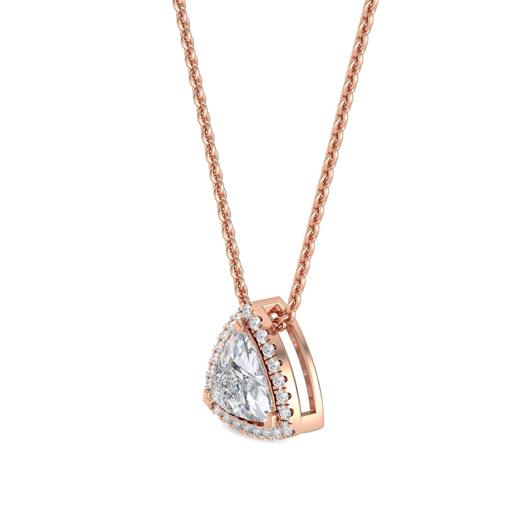 Lab Grown Diamond PENDANT 0.81 ctw P31759TR-0.75CT