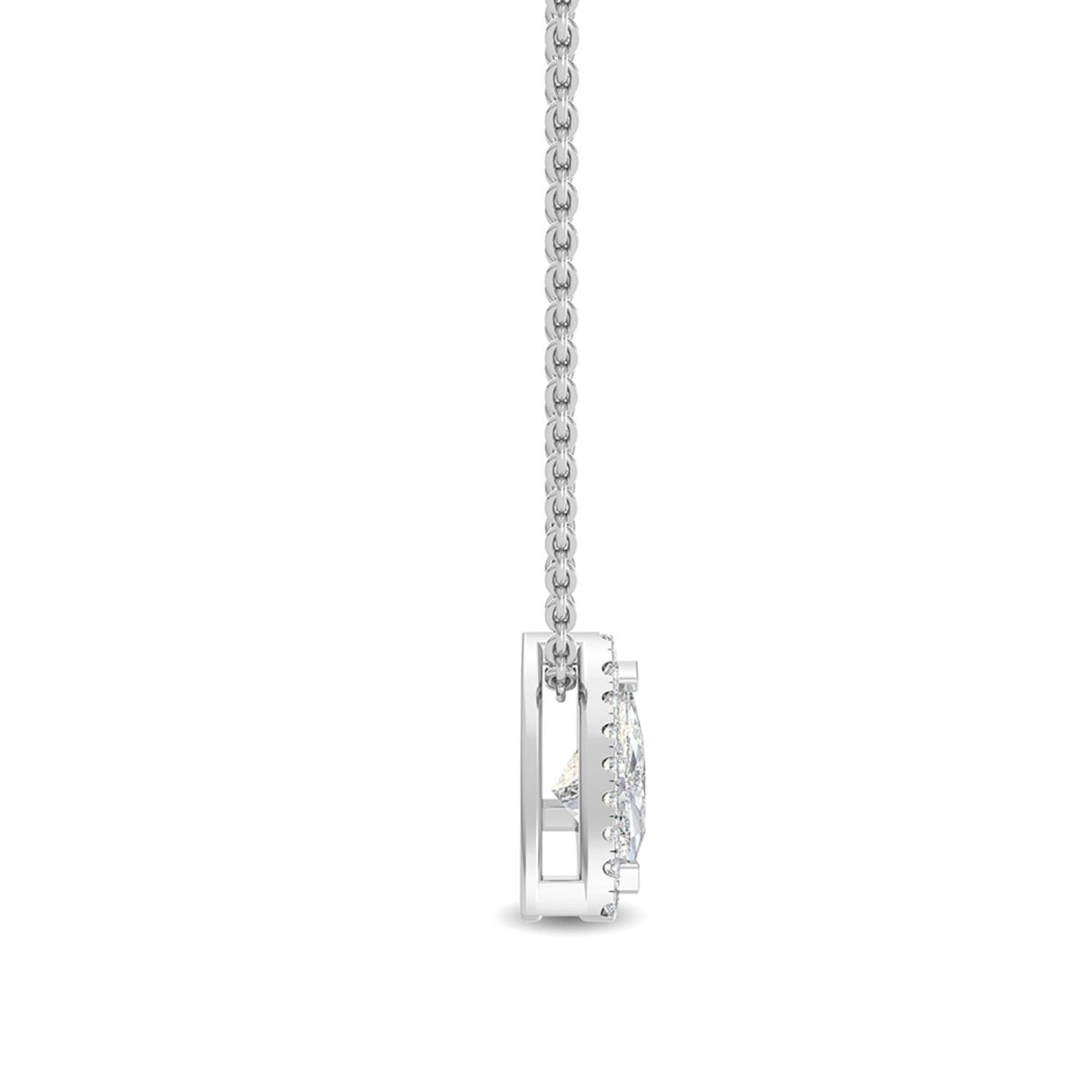 Lab Grown Diamond PENDANT 0.81 ctw P31759TR-0.75CT