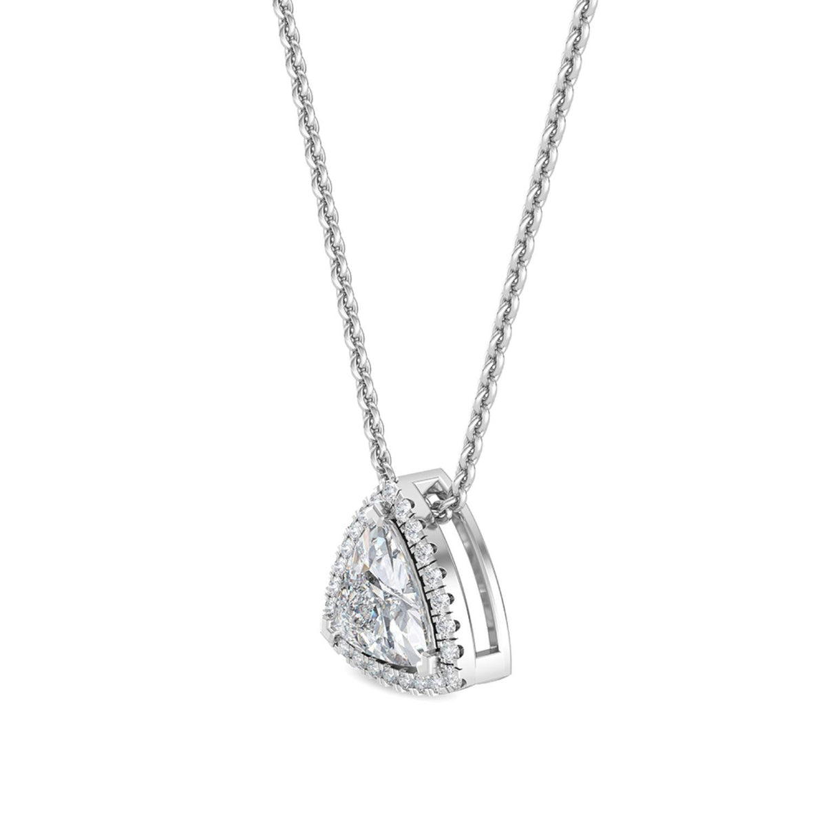 Lab Grown Diamond PENDANT 0.81 ctw P31759TR-0.75CT