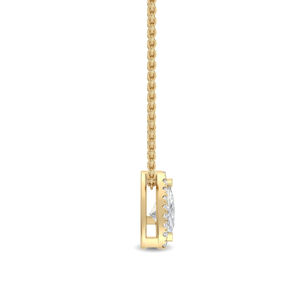Lab Grown Diamond PENDANT 0.81 ctw P31759TR-0.75CT