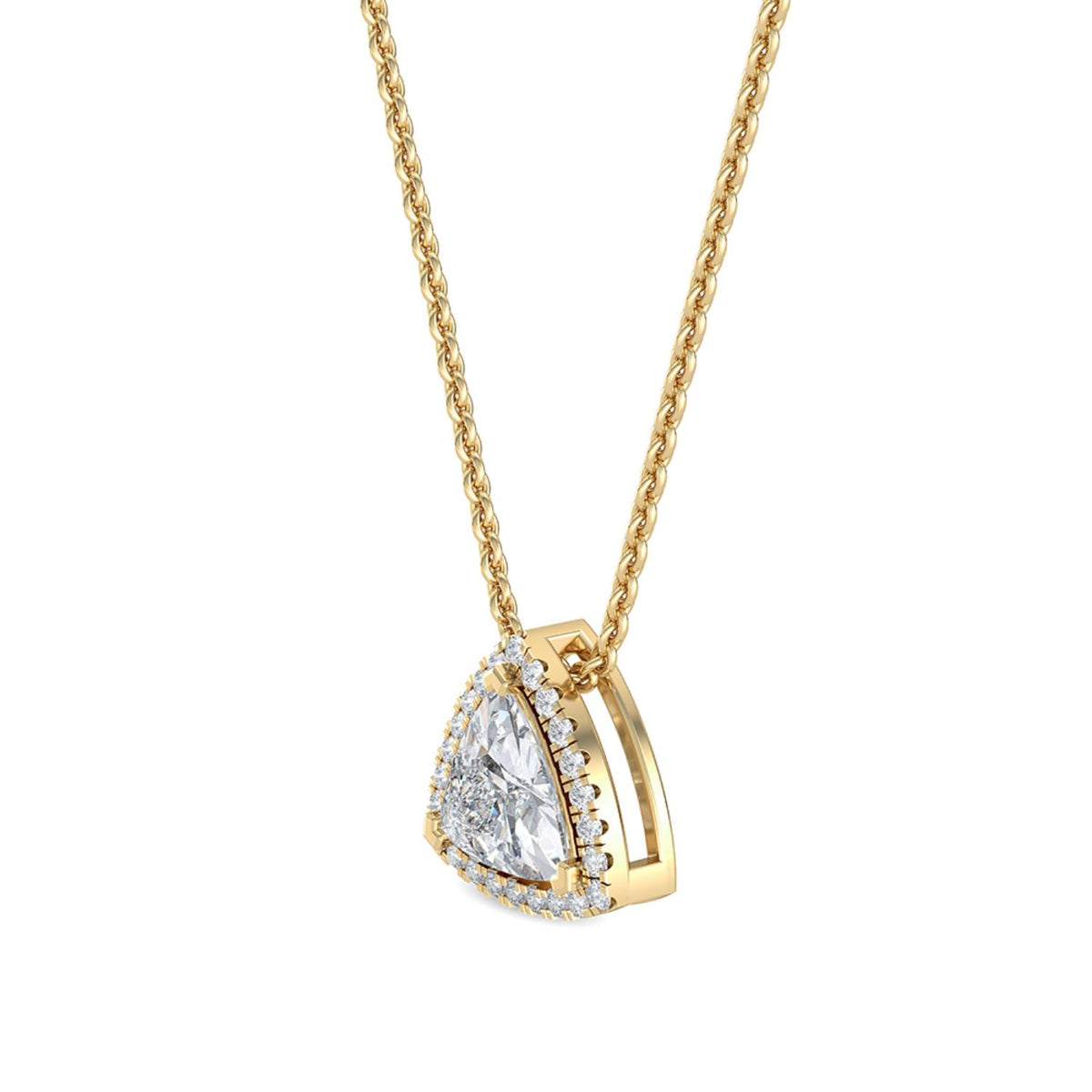 Lab Grown Diamond PENDANT 0.81 ctw P31759TR-0.75CT