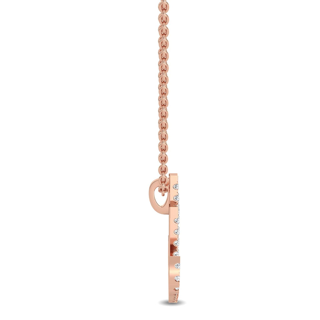 Lab Grown Diamond PENDANT 0.11 ctw P31768-0.10CT