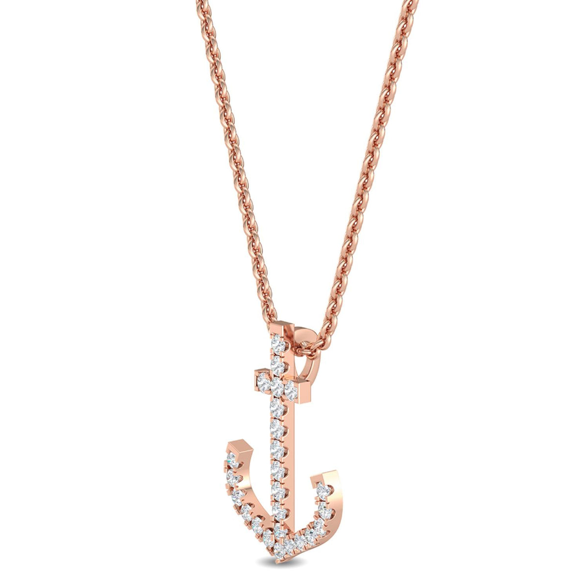 Lab Grown Diamond PENDANT 0.11 ctw P31768-0.10CT