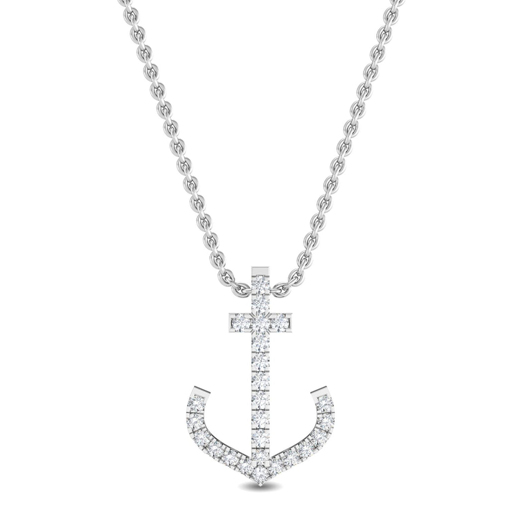 Lab Grown Diamond PENDANT 0.11 ctw P31768-0.10CT