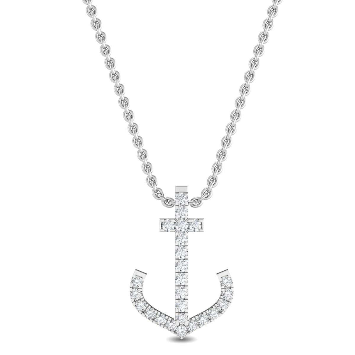 Lab Grown Diamond PENDANT 0.11 ctw P31768-0.10CT