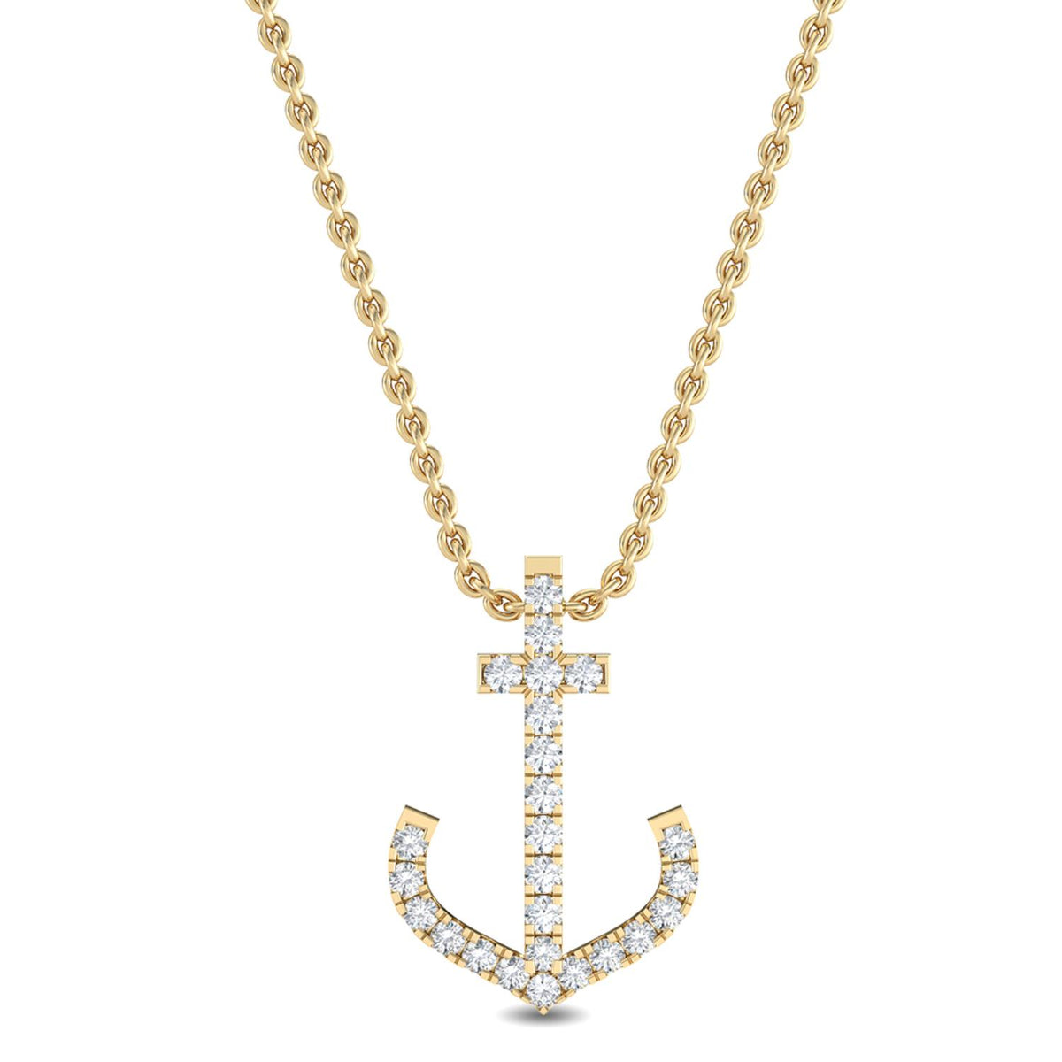 Lab Grown Diamond PENDANT 0.11 ctw P31768-0.10CT