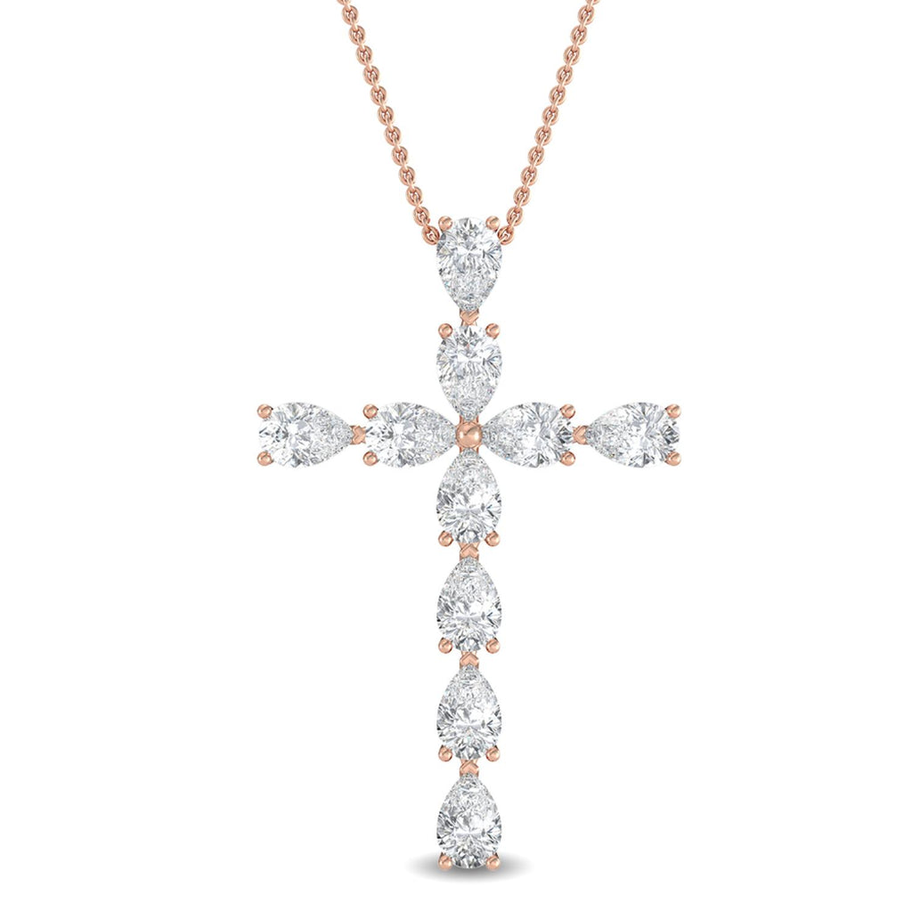 Lab Grown Diamond PENDANT 3.59 ctw P31774-3.50CT
