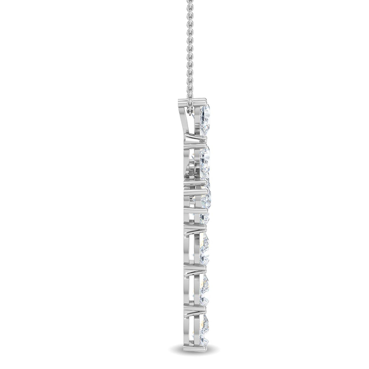 Lab Grown Diamond PENDANT 3.59 ctw P31774-3.50CT