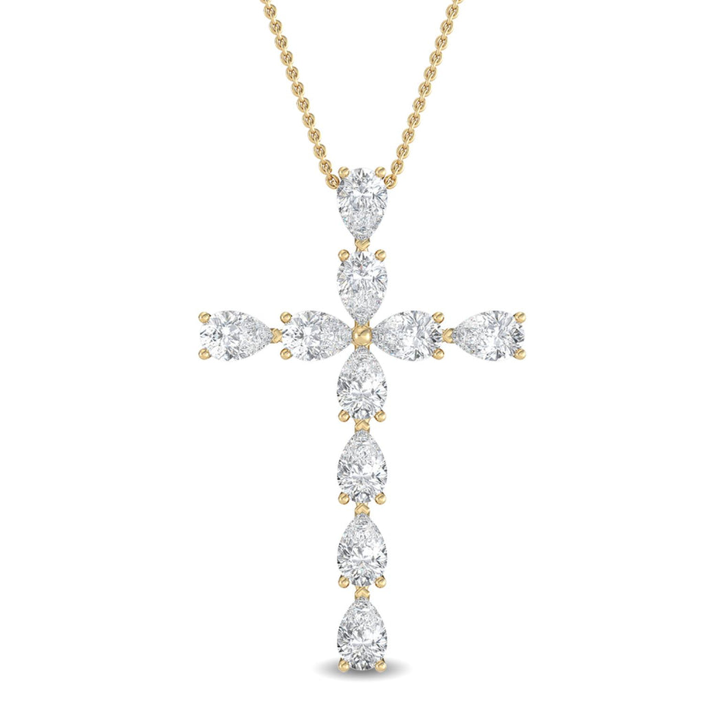 Lab Grown Diamond PENDANT 3.59 ctw P31774-3.50CT