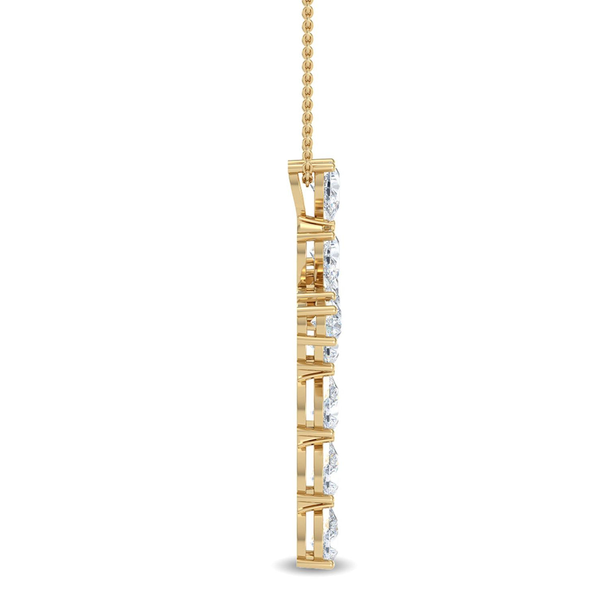 Lab Grown Diamond PENDANT 3.59 ctw P31774-3.50CT
