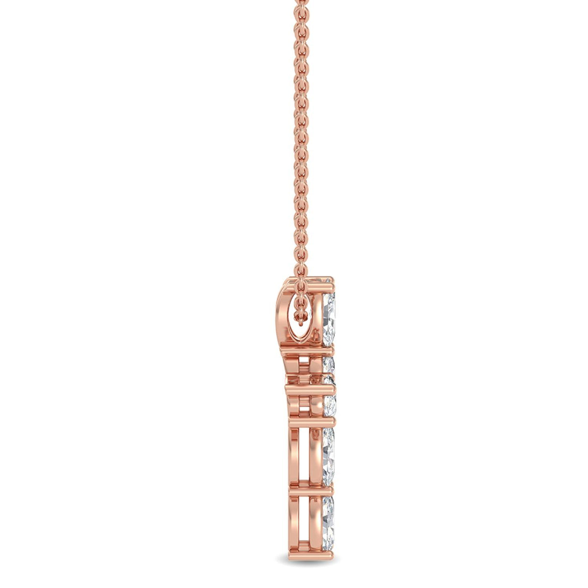 Lab Grown Diamond PENDANT 0.71 ctw P31787-0.63CT