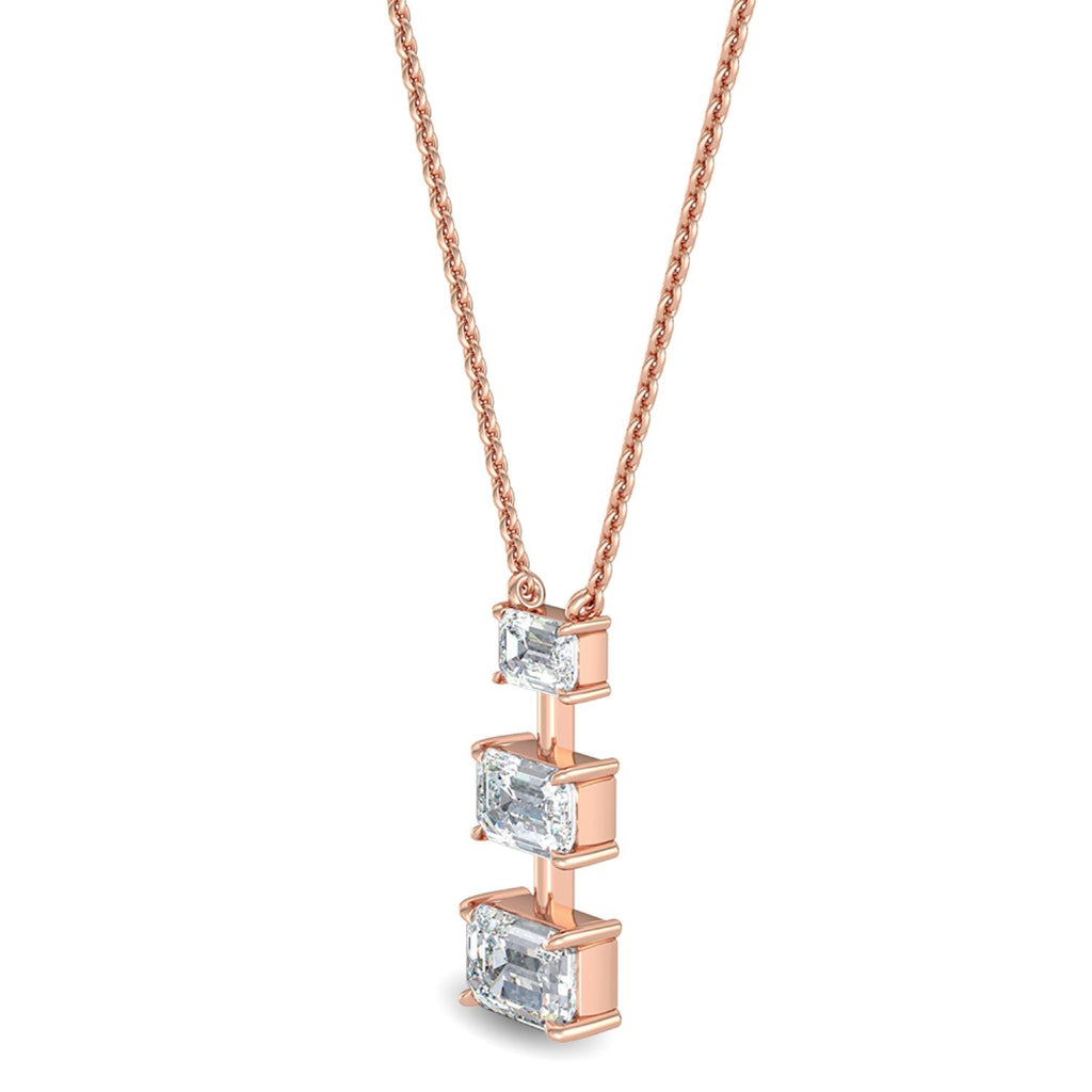 Lab Grown Diamond PENDANT 1.37 ctw P31817-1.50CT