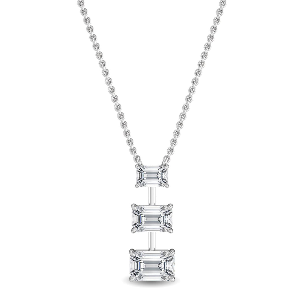 Lab Grown Diamond PENDANT 1.37 ctw P31817-1.50CT