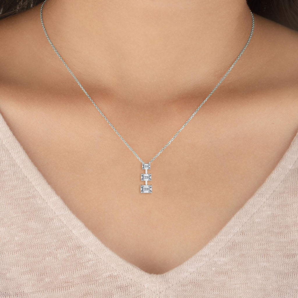 Lab Grown Diamond PENDANT 1.37 ctw P31817-1.50CT