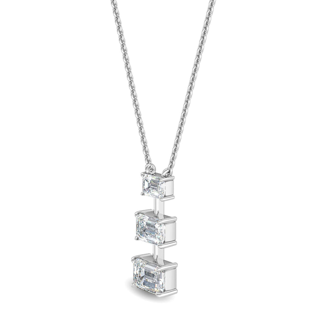 Lab Grown Diamond PENDANT 1.37 ctw P31817-1.50CT