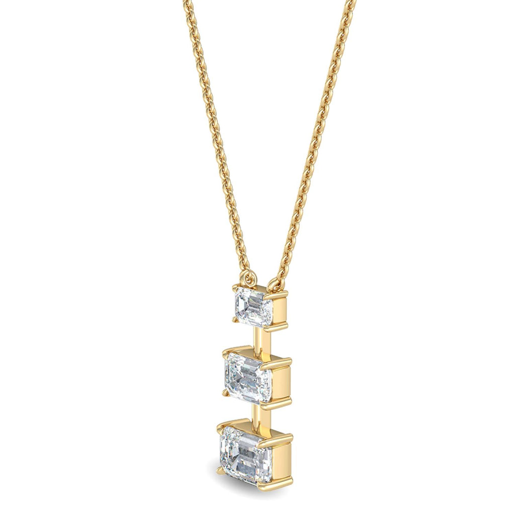 Lab Grown Diamond PENDANT 1.37 ctw P31817-1.50CT