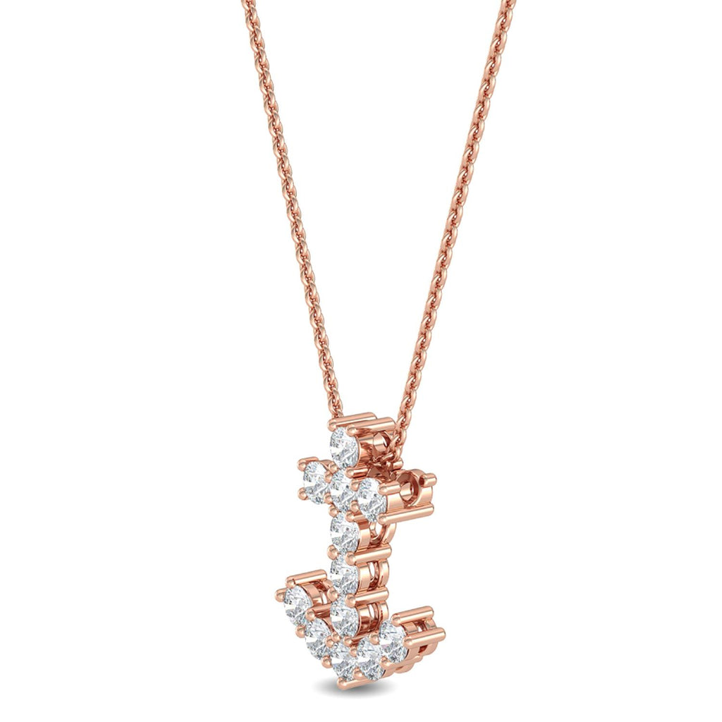Lab Grown Diamond PENDANT 0.70 ctw P31818-0.75CT