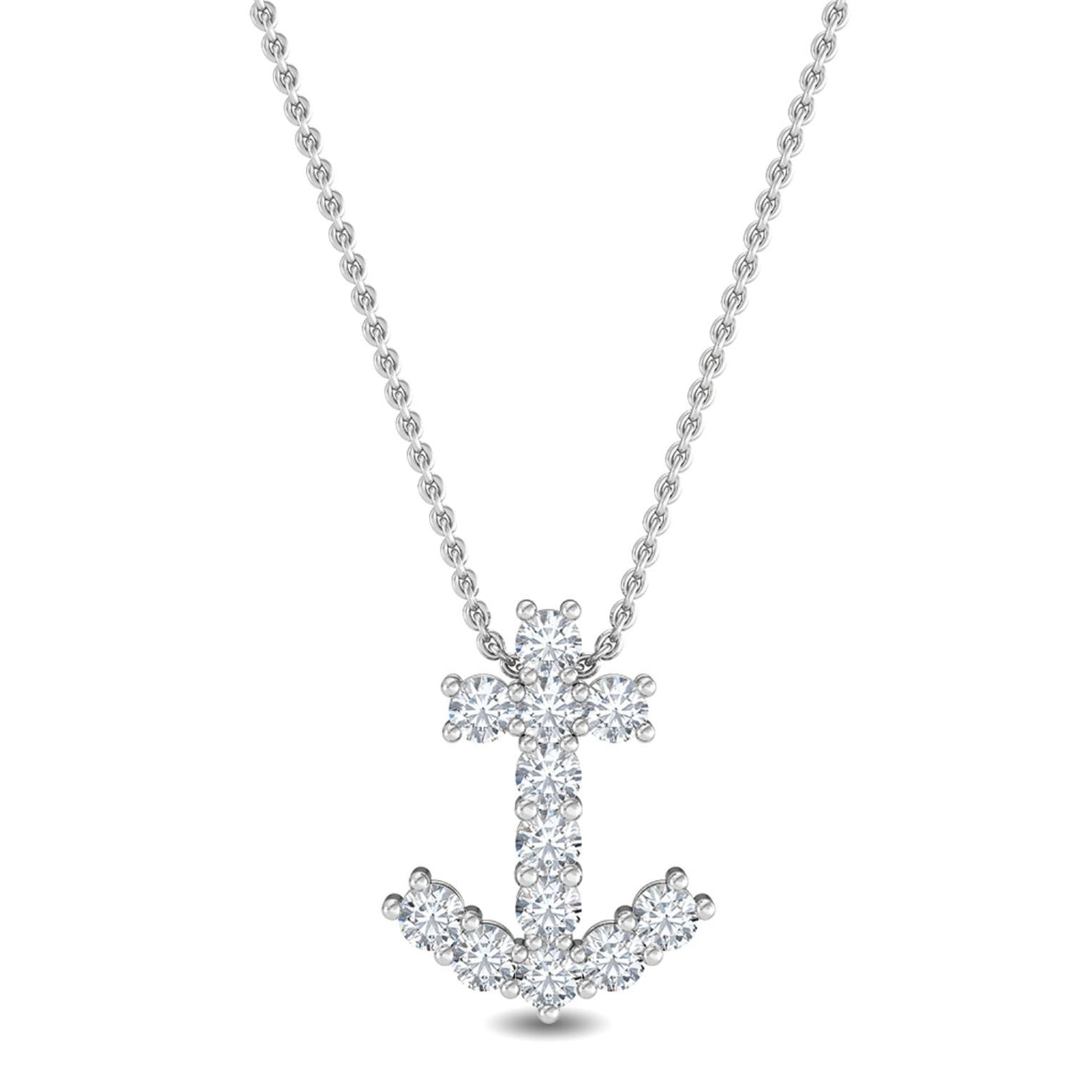 Lab Grown Diamond PENDANT 0.70 ctw P31818-0.75CT