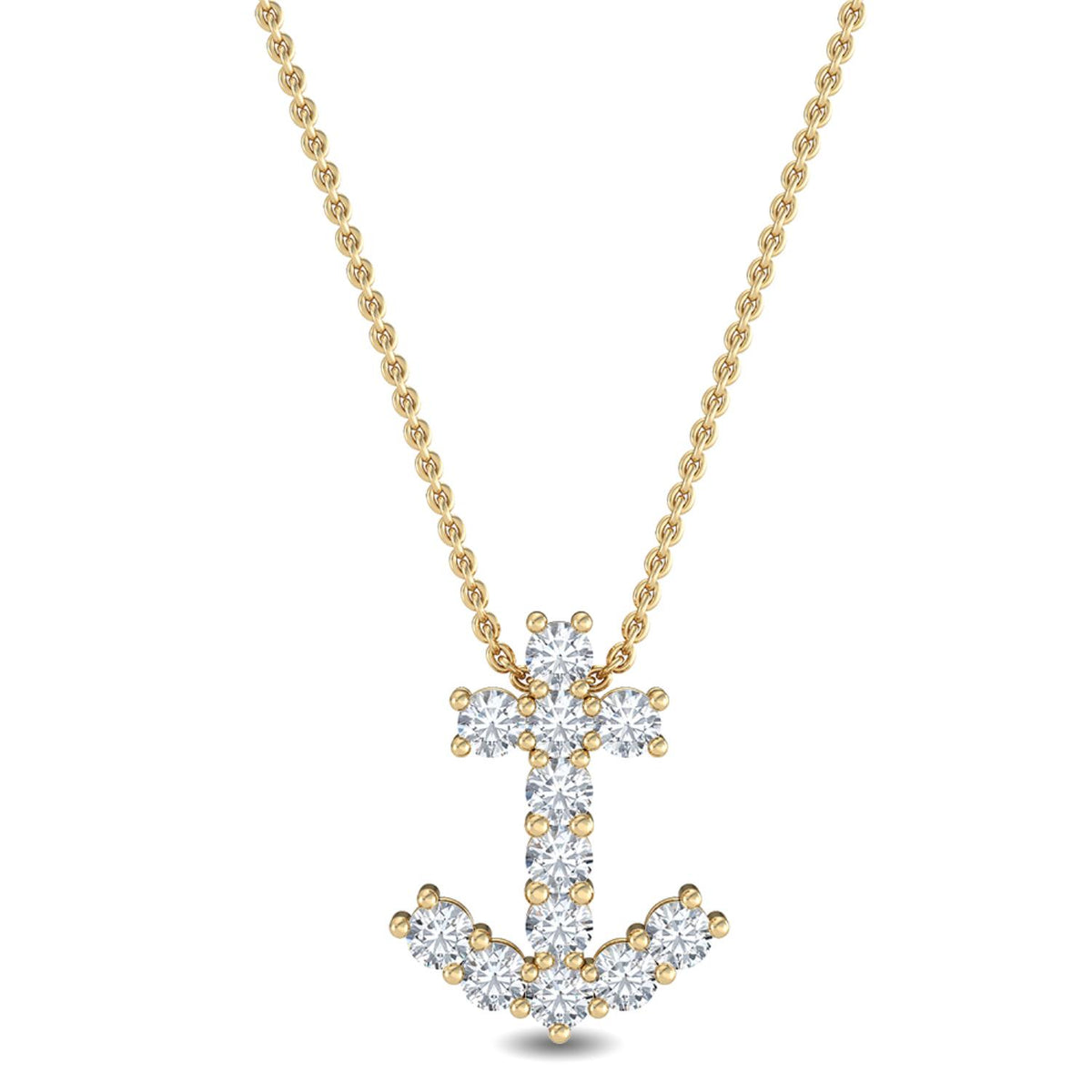 Lab Grown Diamond PENDANT 0.70 ctw P31818-0.75CT