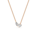 Lab Grown Diamond PENDANT 0.86 ctw P32288MQHT-0.75CT