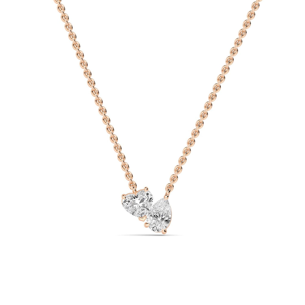 Lab Grown Diamond PENDANT 0.98 ctw P32291HTPE-0.88CT
