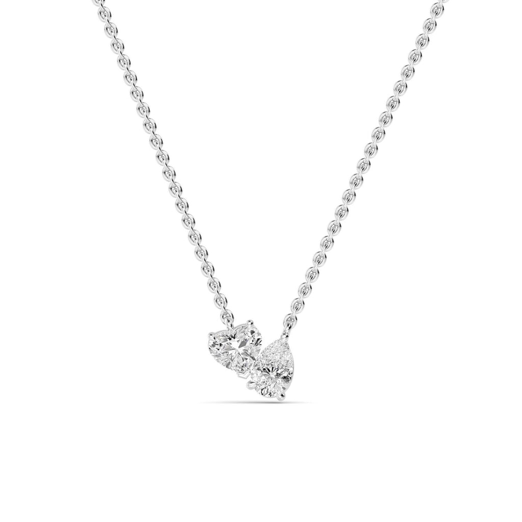 Lab Grown Diamond PENDANT 0.98 ctw P32291HTPE-0.88CT