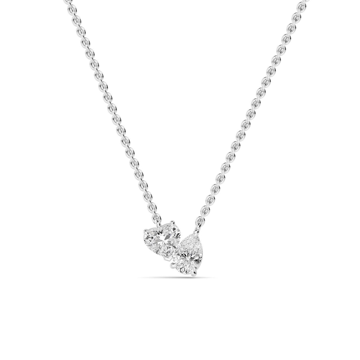 Lab Grown Diamond PENDANT 0.98 ctw P32291HTPE-0.88CT