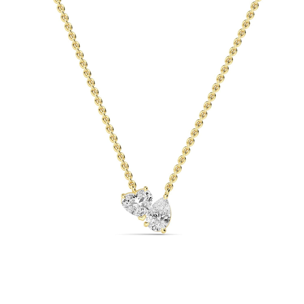 Lab Grown Diamond PENDANT 0.98 ctw P32291HTPE-0.88CT