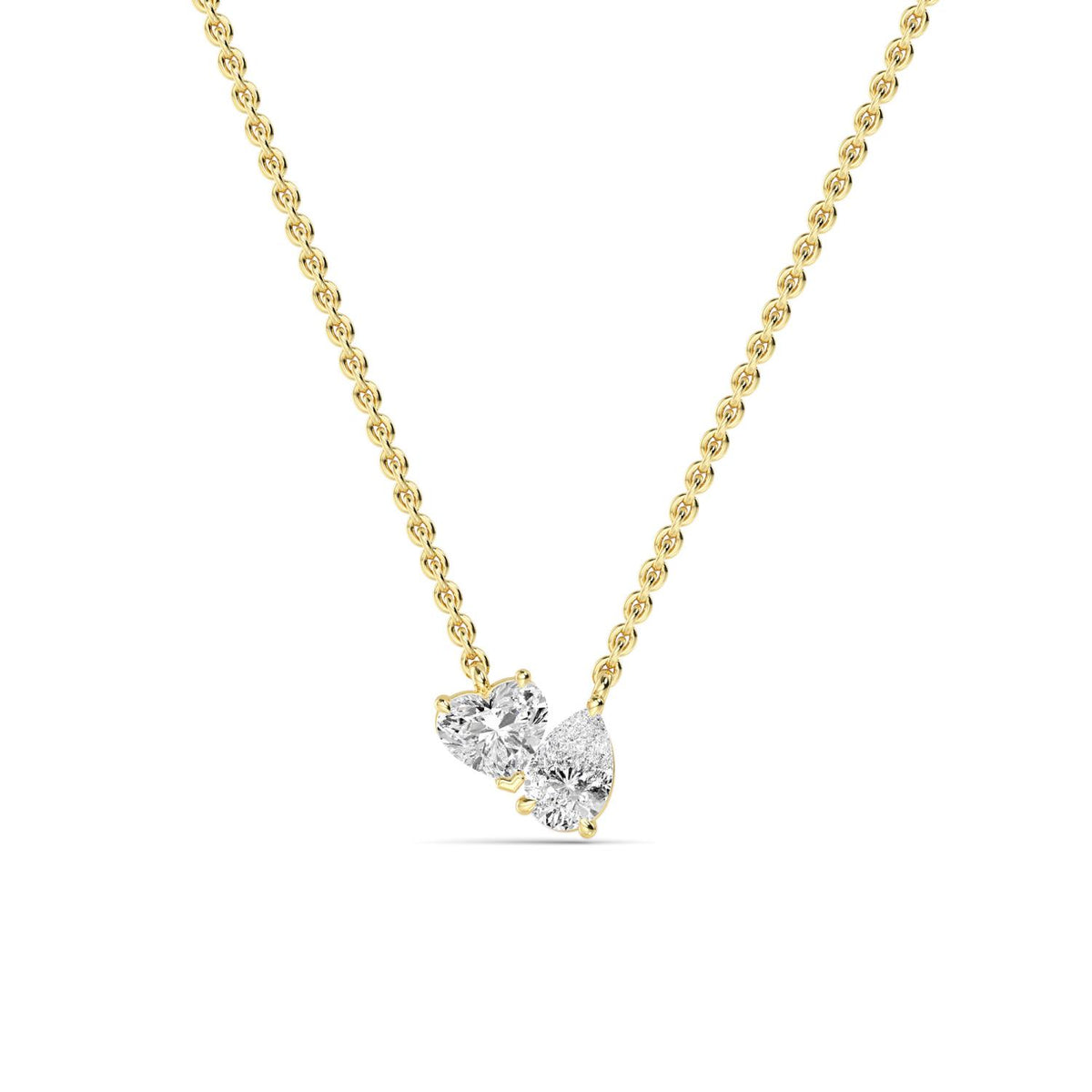 Lab Grown Diamond PENDANT 0.98 ctw P32291HTPE-0.88CT