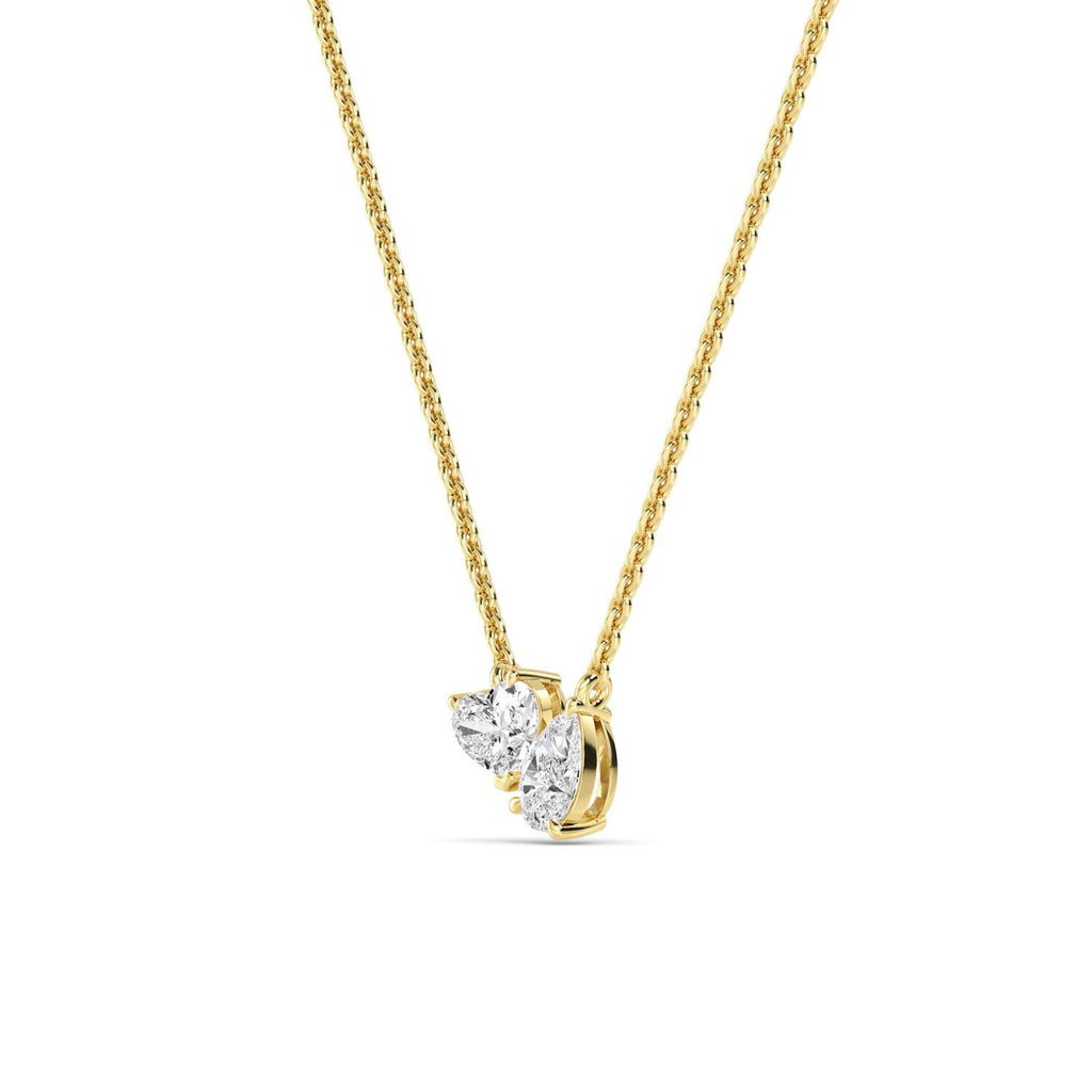 Lab Grown Diamond PENDANT 0.98 ctw P32291HTPE-0.88CT