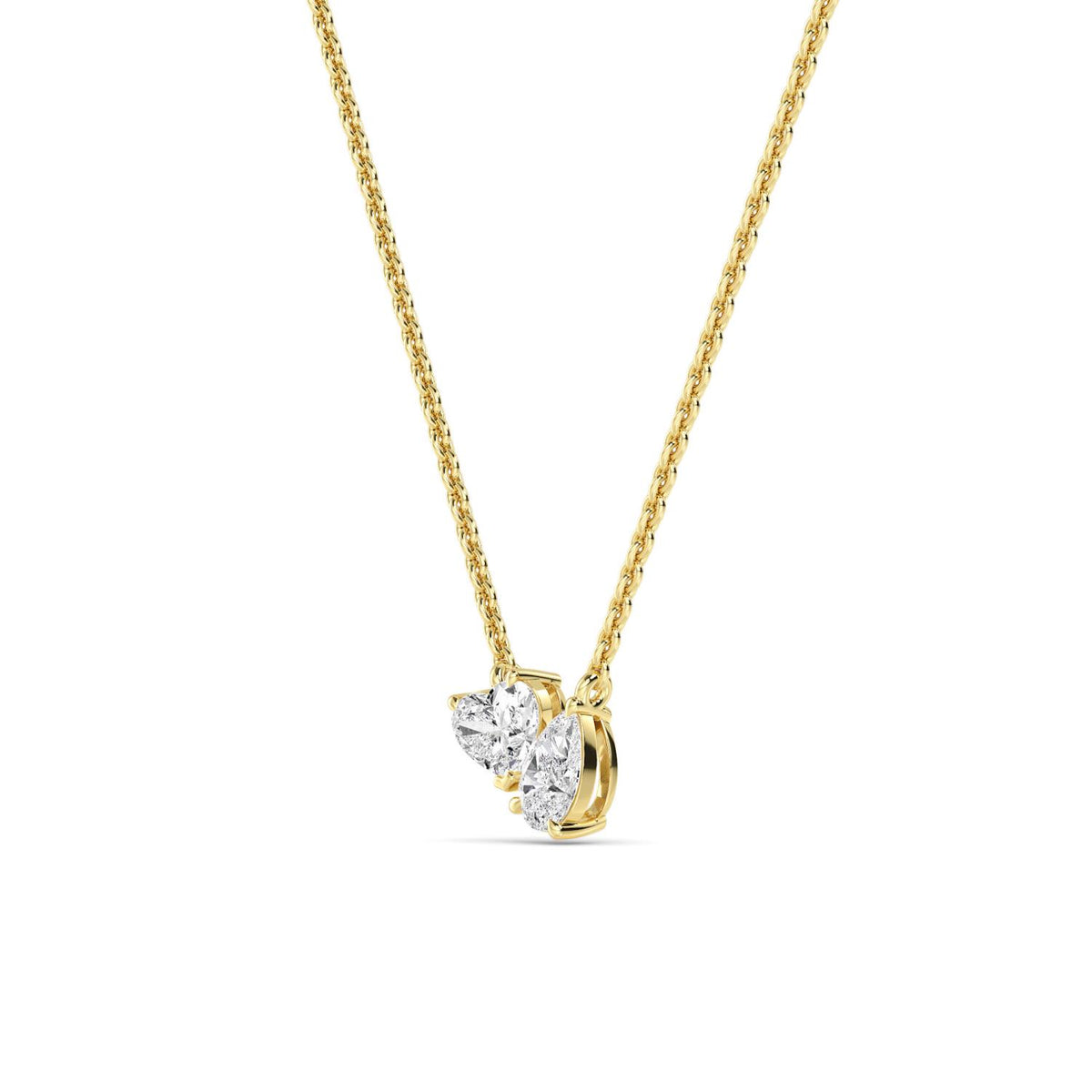 Lab Grown Diamond PENDANT 0.98 ctw P32291HTPE-0.88CT