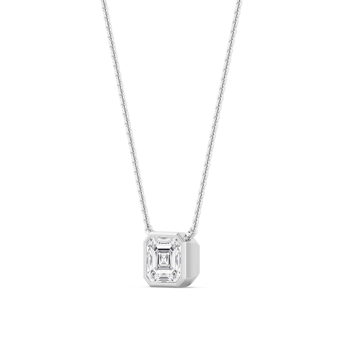 Lab Grown Diamond PENDANT 1.09 ctw P32422ASS-1