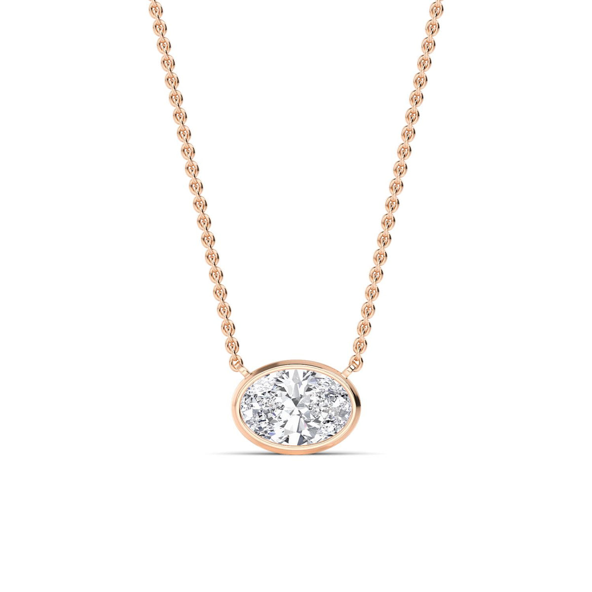 Lab Grown Diamond PENDANT 1.01 ctw P32422OV-1