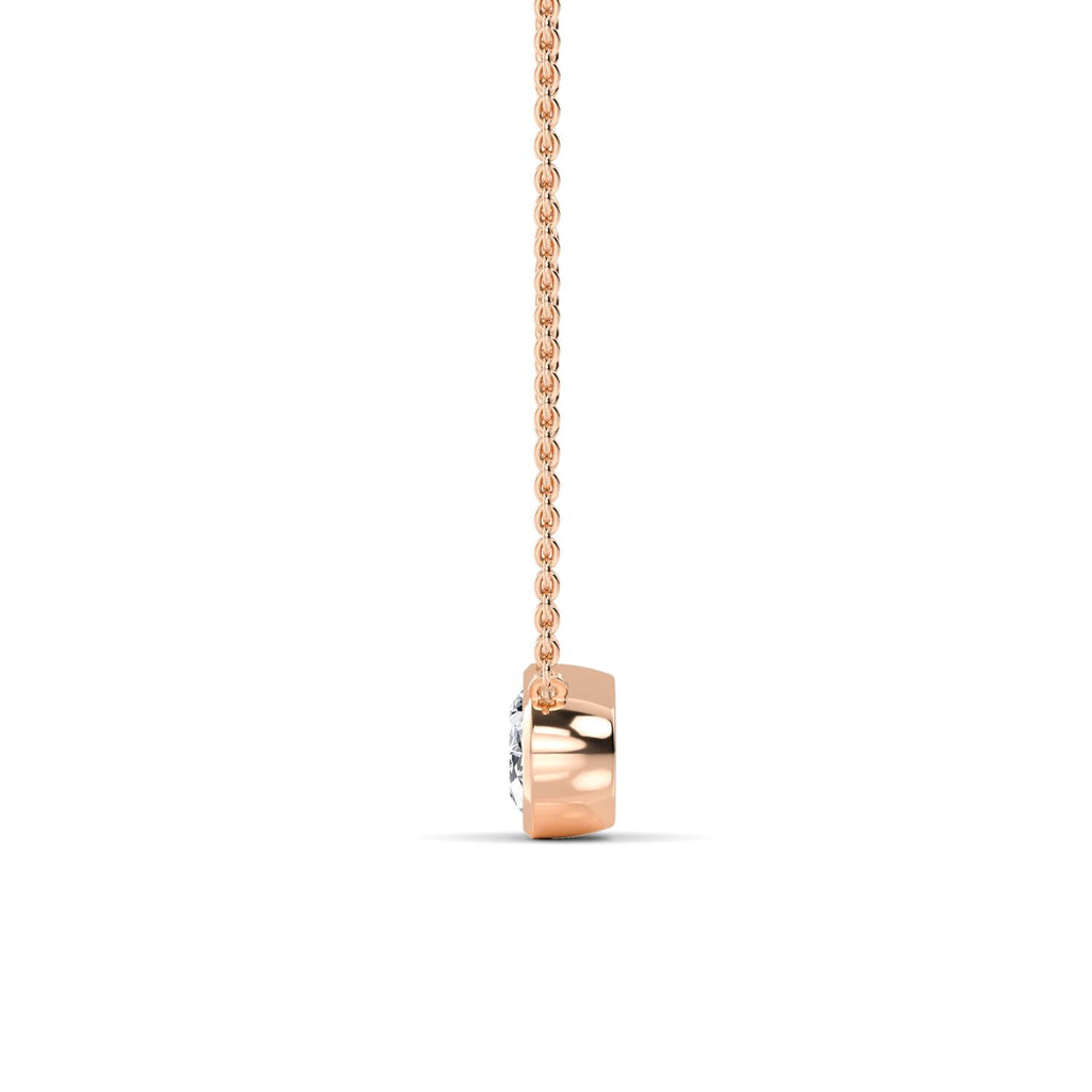 Lab Grown Diamond PENDANT 1.51 ctw P32422OV-1.50CT
