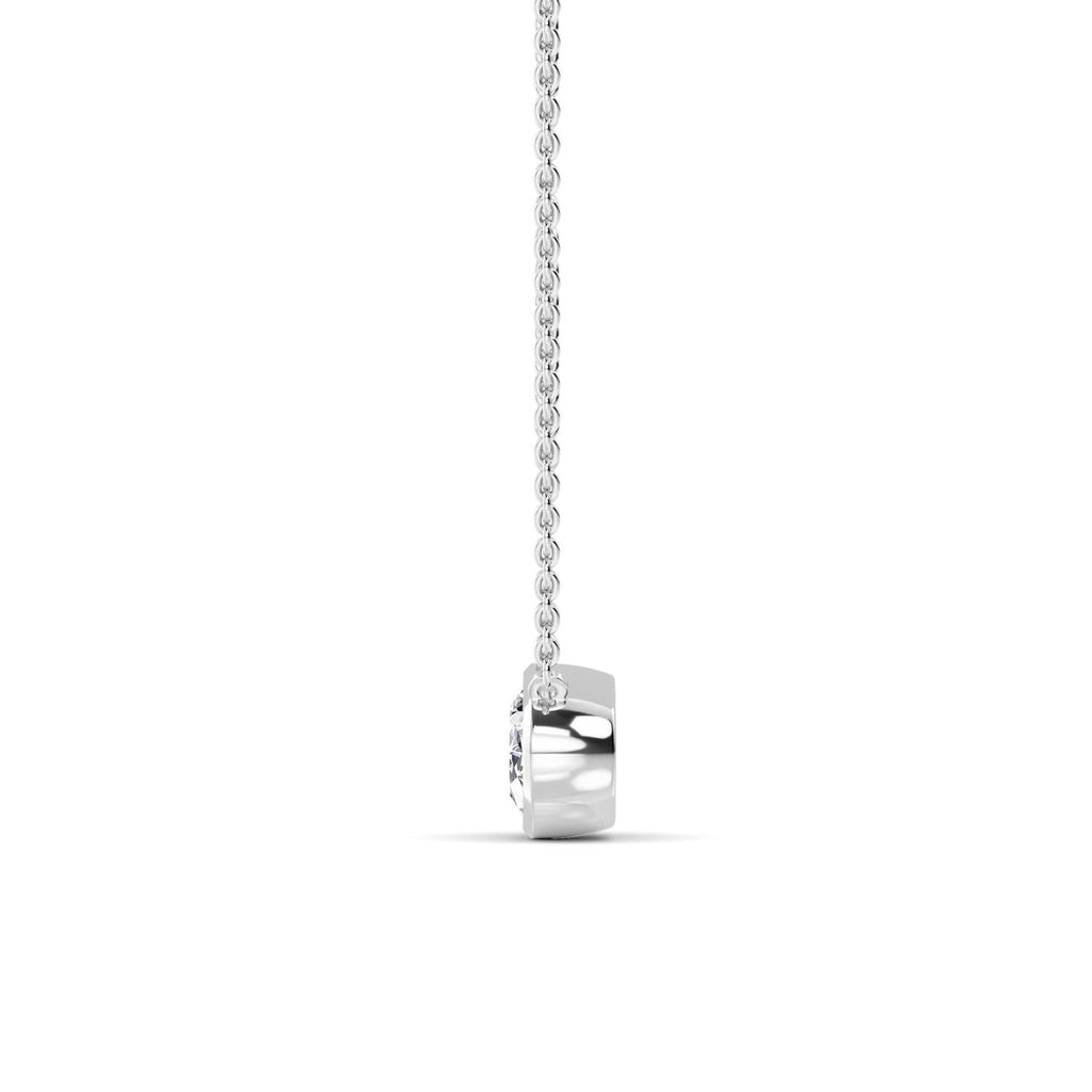 Lab Grown Diamond PENDANT 1.51 ctw P32422OV-1.50CT