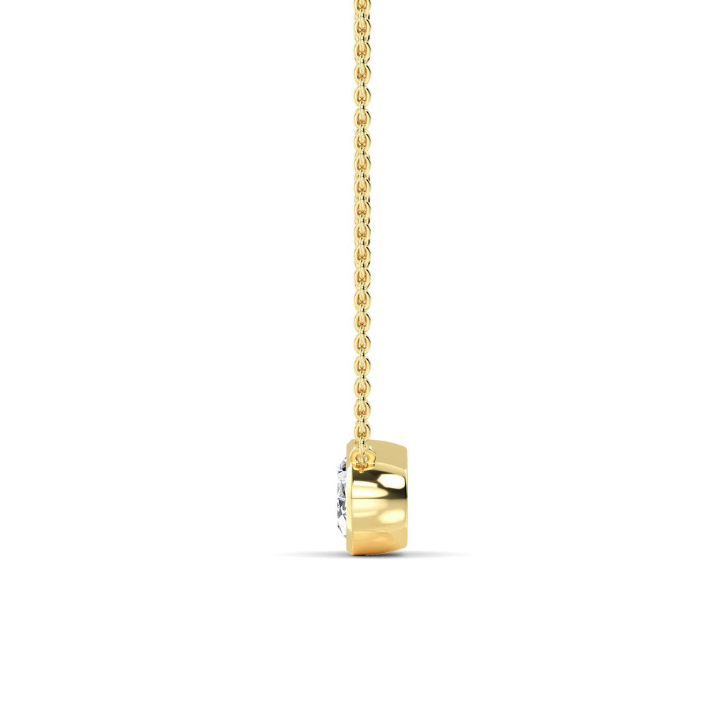 Lab Grown Diamond PENDANT 1.51 ctw P32422OV-1.50CT