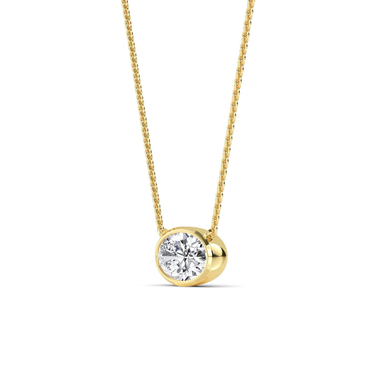 Lab Grown Diamond PENDANT 1.01 ctw P32422OV-1