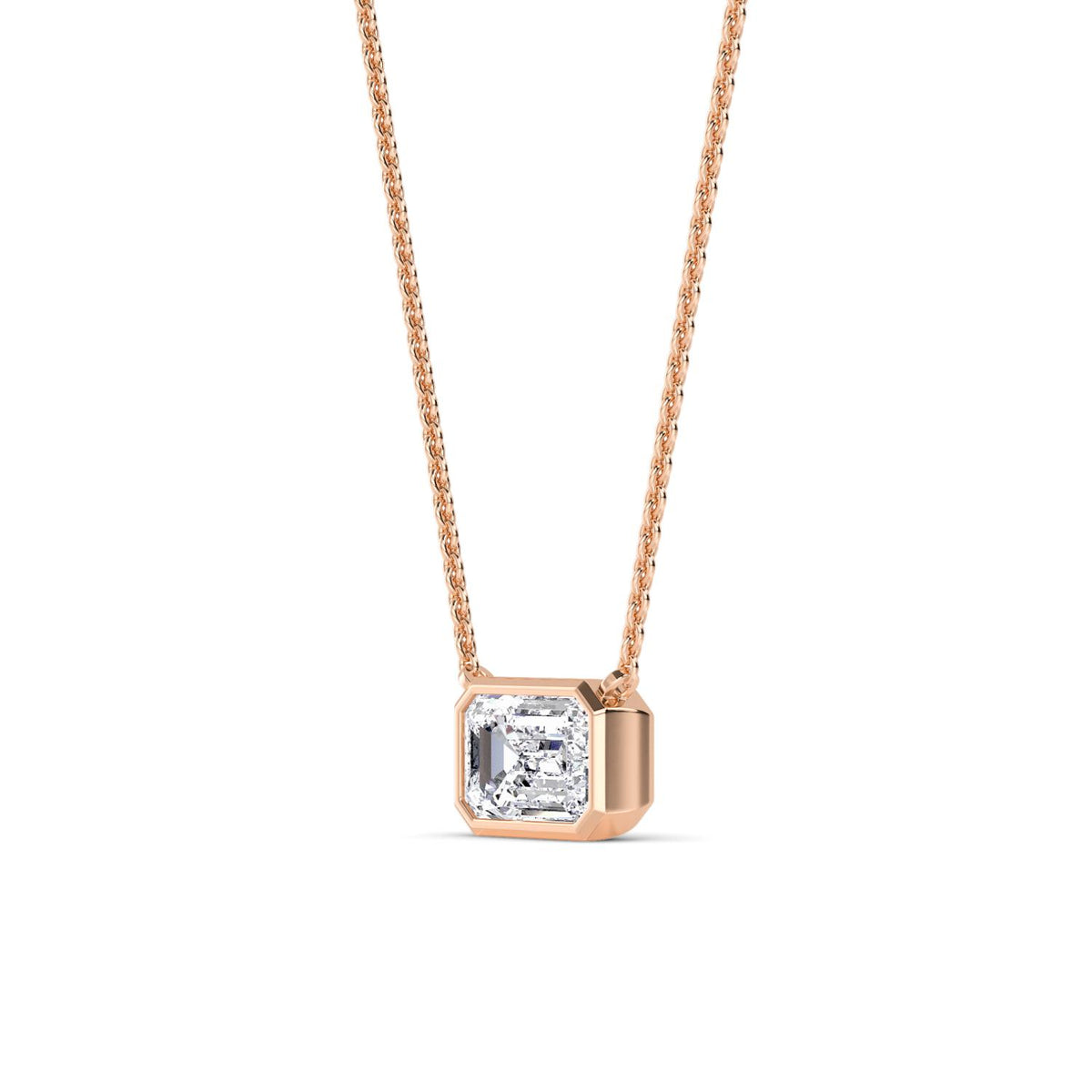 Lab Grown Diamond PENDANT 1.57 ctw P32422RDT-1.50CT
