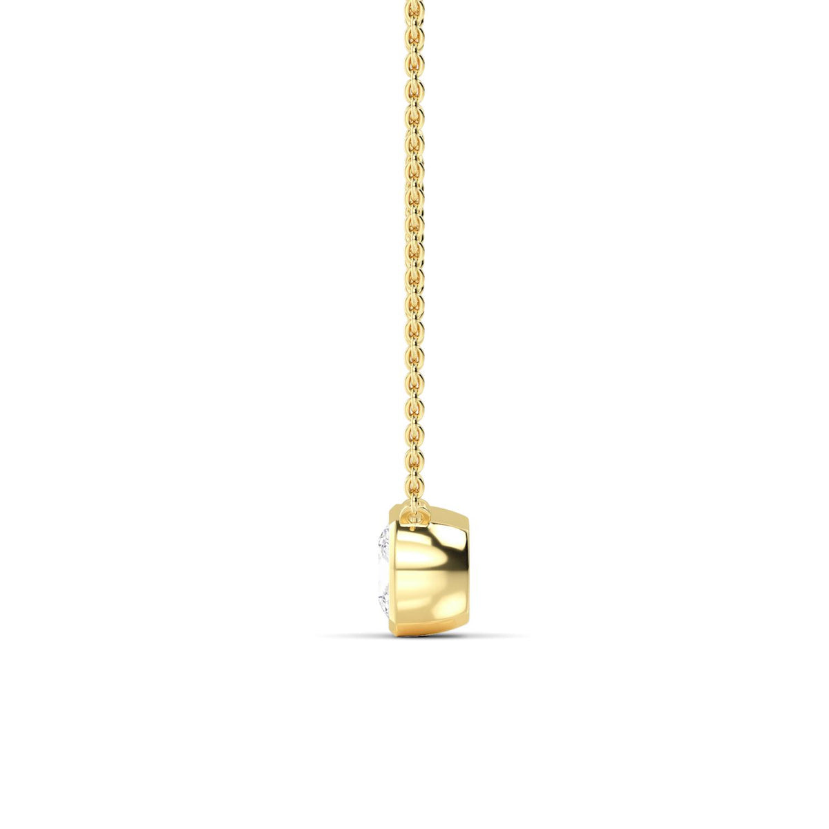 Lab Grown Diamond PENDANT 0.65 ctw P32422SCU-0.75CT
