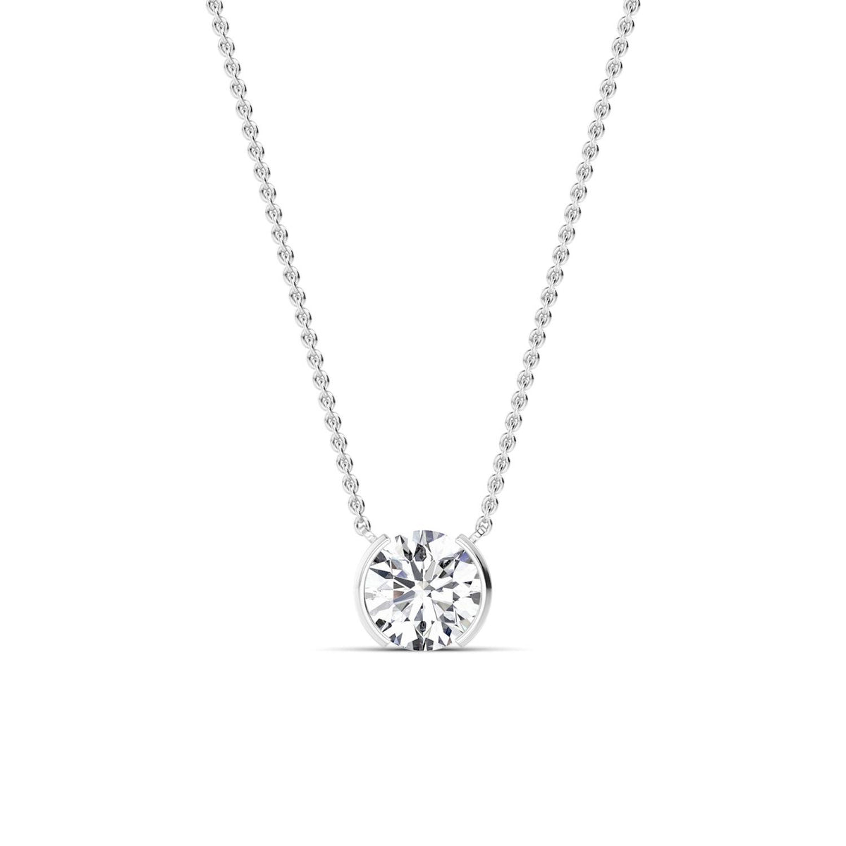 Lab Grown Diamond PENDANT 1.58 ctw P32429-1.50CT